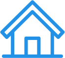 Mortgage lending icon.