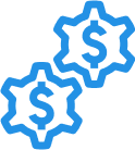Financial tools icon.
