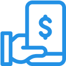 Mobile pay icon.