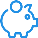 Savings icon.