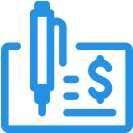 Checking account icon.