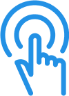 Touch point icon.